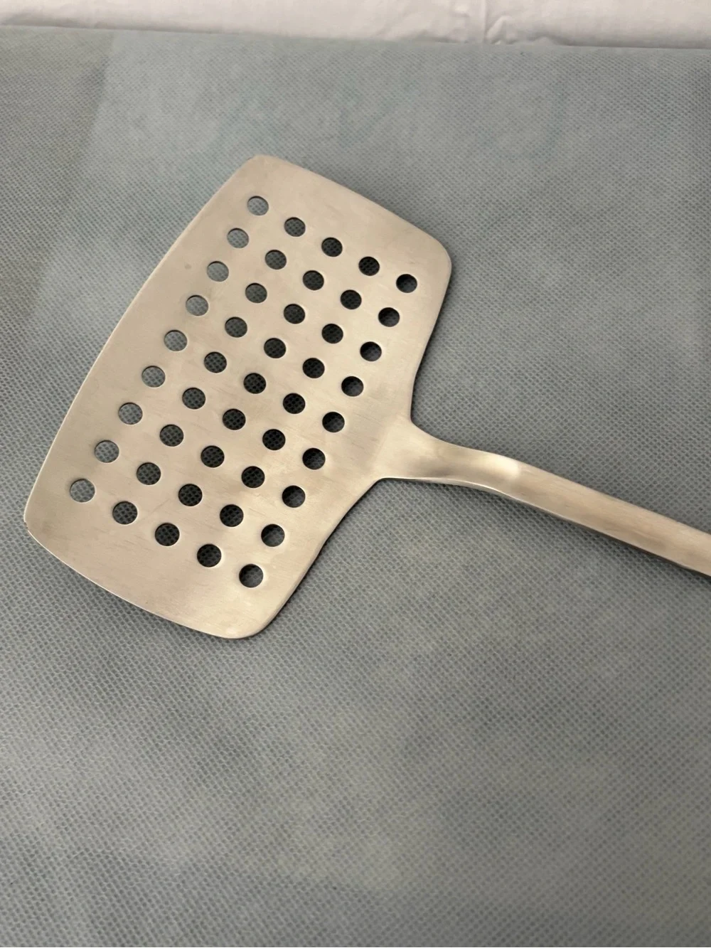 MomsCook SUS304 Stainless Steel Slotted Spatula Turner (F214)